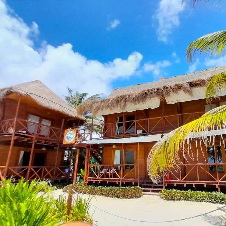 Palmeras de Mahahual Cabañas